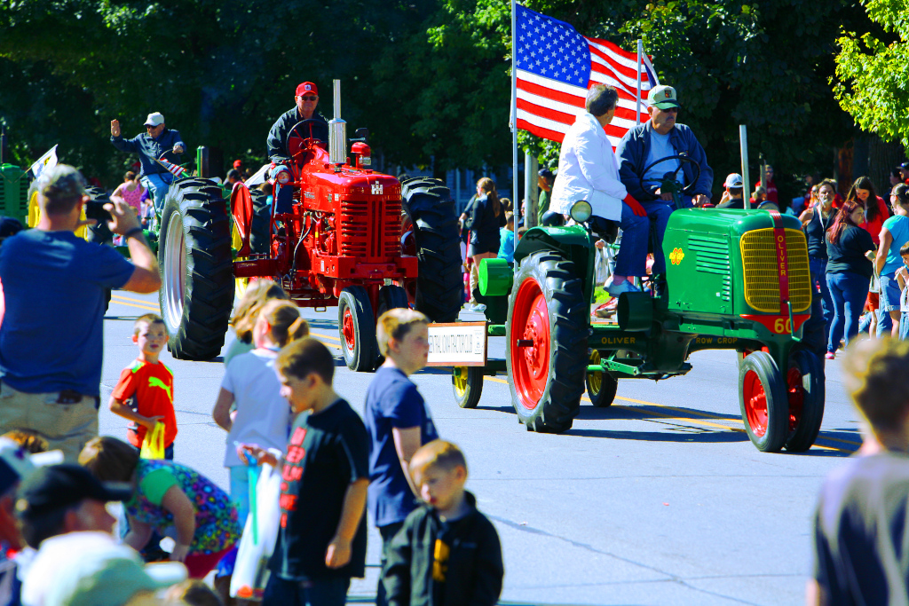 Tractors In Parade